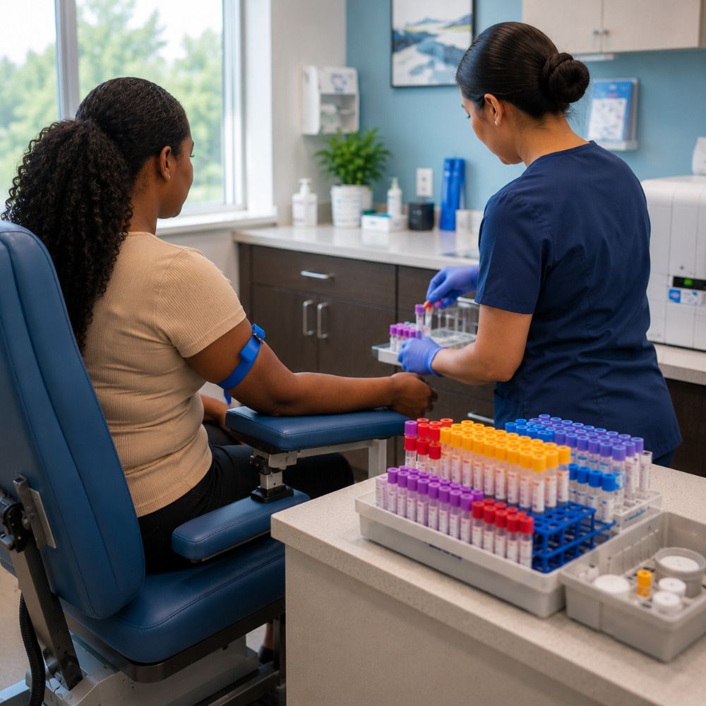 Blood draw and LabCorp send-out testing in South Euclid Ohio.