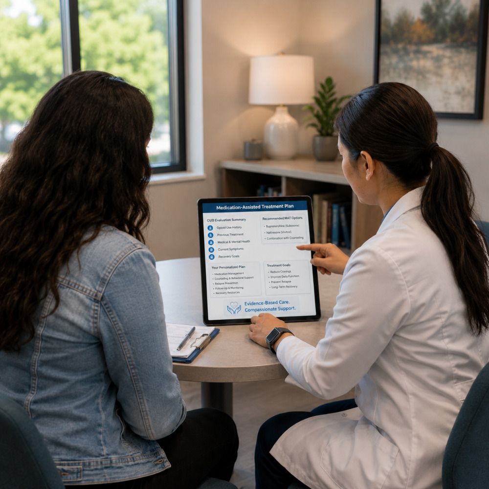 Medication assisted treatment planning in South Euclid Ohio.