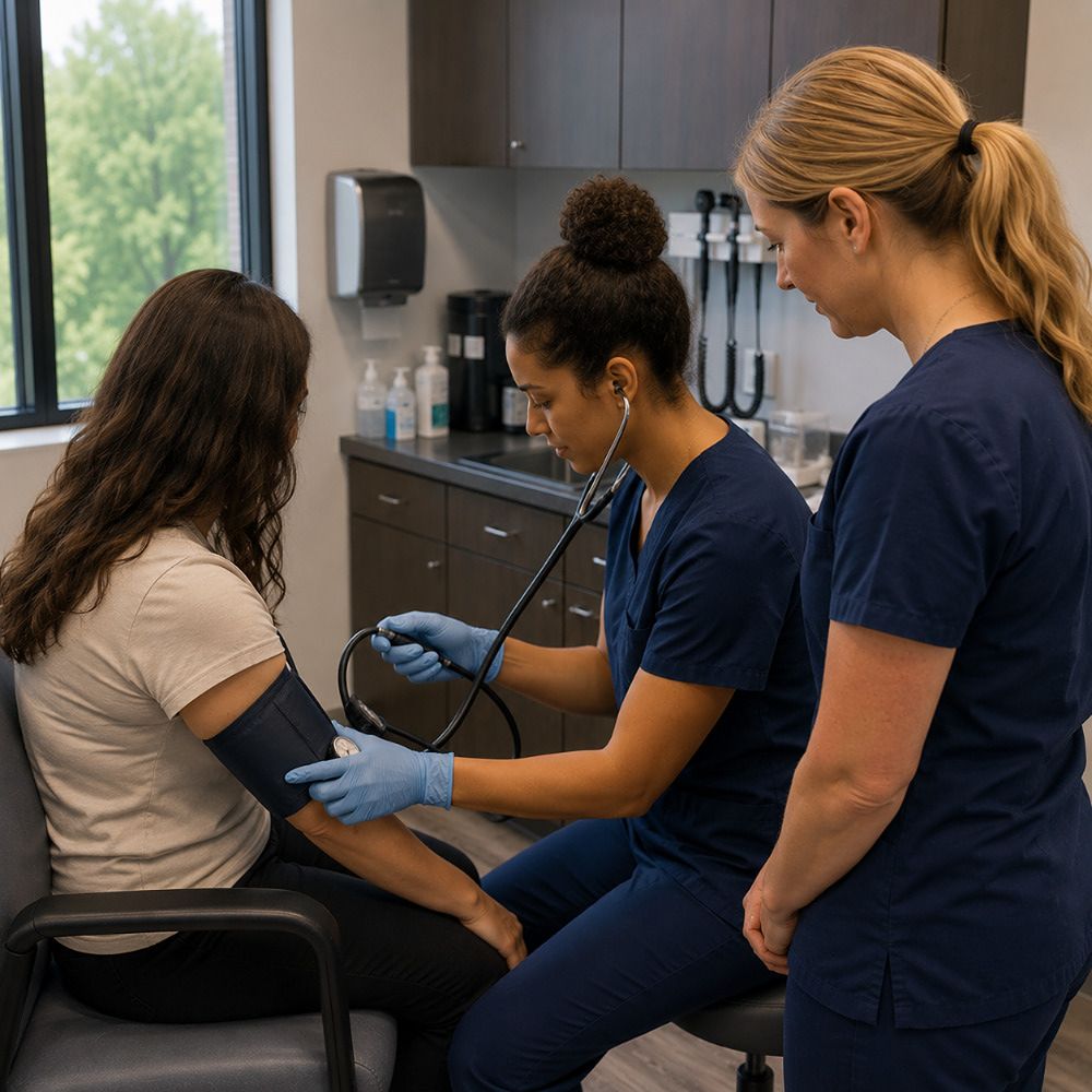 Medical assistant training and clinical skills development in South Euclid Ohio.