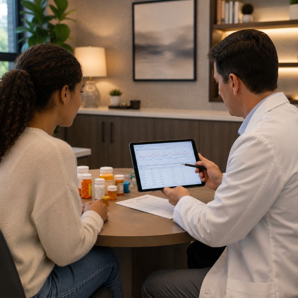 Medication management and lab review in South Euclid Ohio.