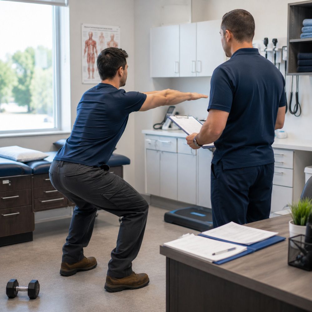 Pre-employment and work physical in South Euclid Ohio.