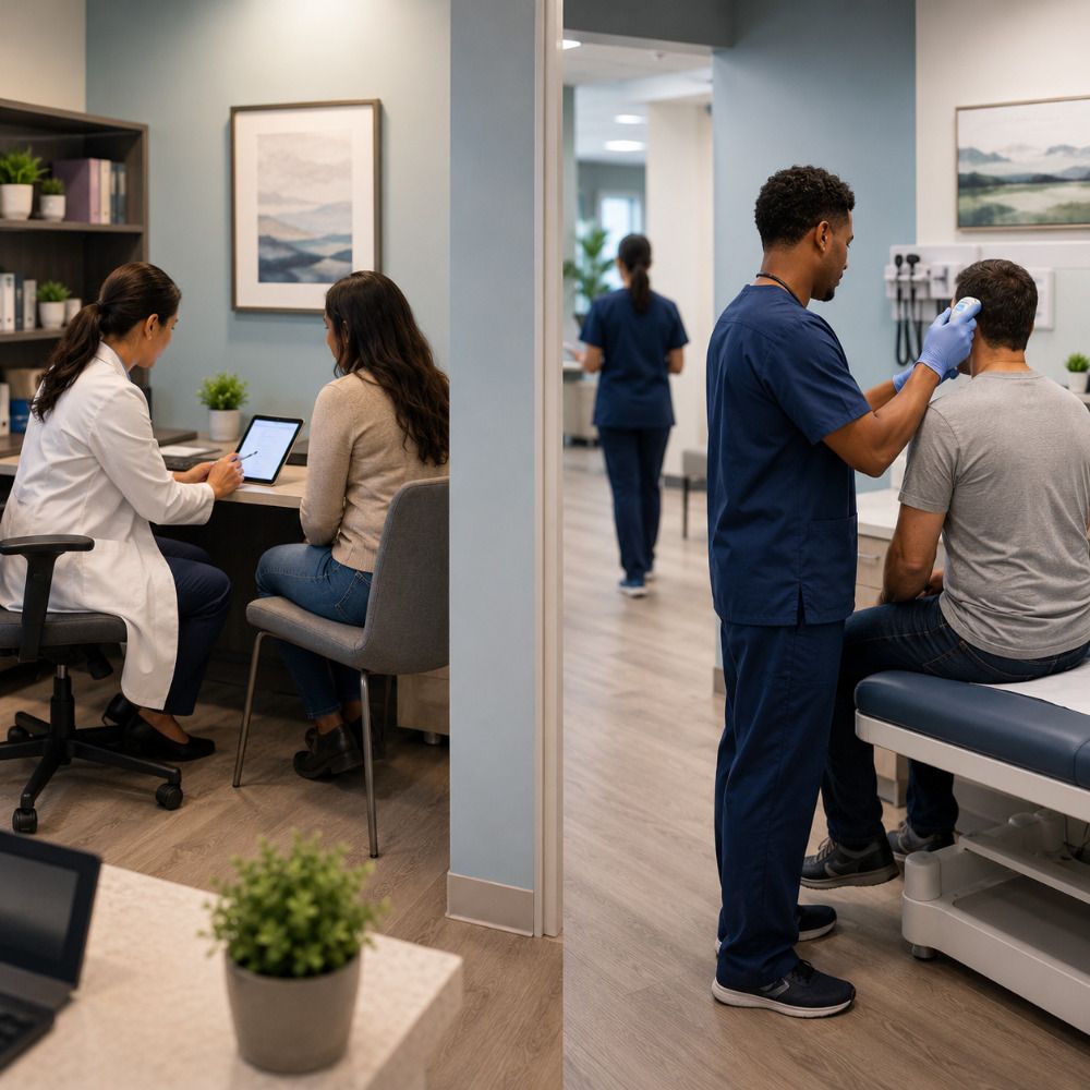Integrated primary care and urgent care services in South Euclid Ohio.